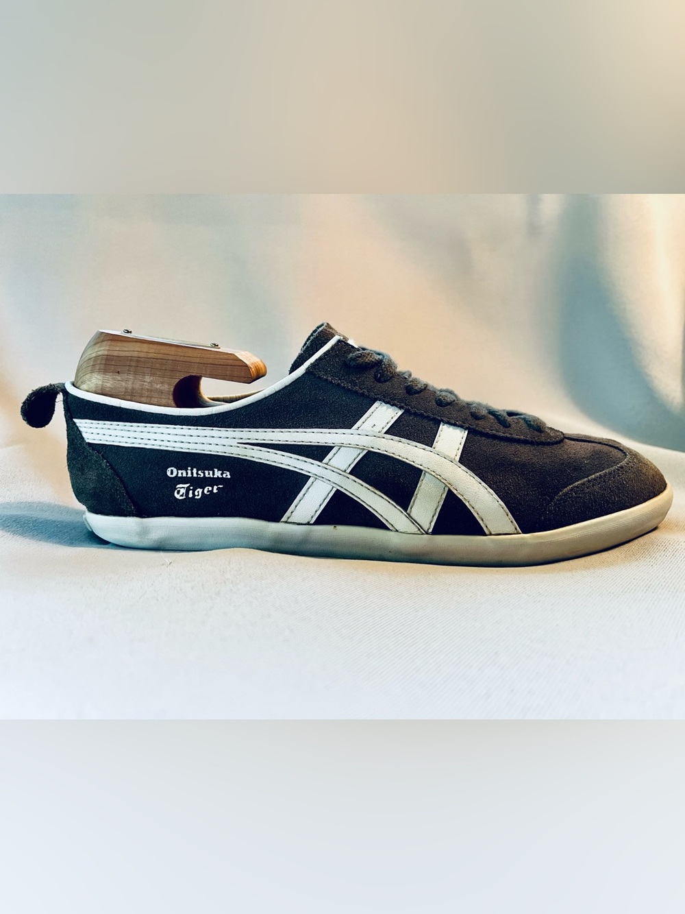 Onitsuka Tiger Mexico 66 Vulc SU in Charcoal/White in Women’s 8.5 - Picture 9 of 9